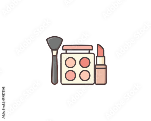 Cosmetics icon vector design illustration