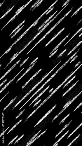 Abstract hand drawn sketch lines on black background motion loop animation, sketch drawing motion video
