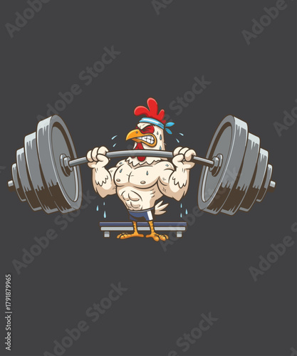 funny roaster weight lifting gym