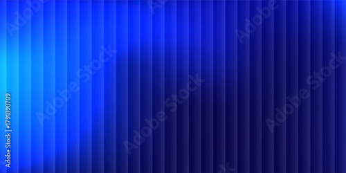 Asphalt blue dark street with smoke. Rays, spotlights light . Empty dark scene with neon light. Eps 10