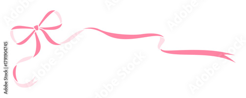 リボンのデコレーション素材、フレーム