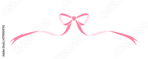 リボンのデコレーション素材、フレーム