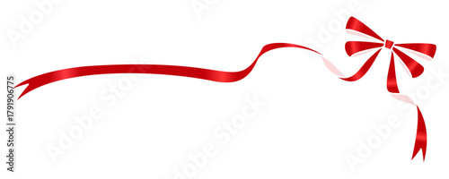 リボンのデコレーション素材、フレーム