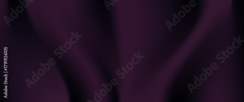 Luxury satin fabric background in dark burgundy hues with soft folds. Minimal vector texture ideal for premium branding, stylish presentations, and elegant abstract digital compositions.