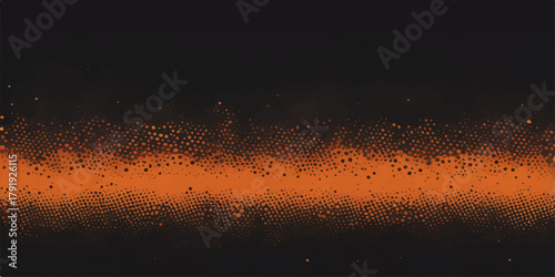 City sunset illustration with glass window texture and rain drops backdrop