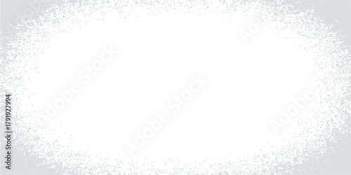 Abstract blue Christmas background vector illustration with cold winter snowflake pattern design border frame