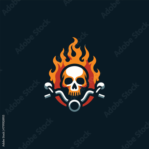 Fire Ghost Riding Logo