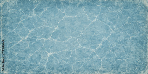 Cool blue water surface texture with abstract ripples and clear reflection, perfect for summer swimming pool or ocean background