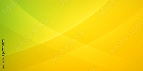 Bright abstract yellow and orange gradient vector background illustration with motion curve lines and light wave texture