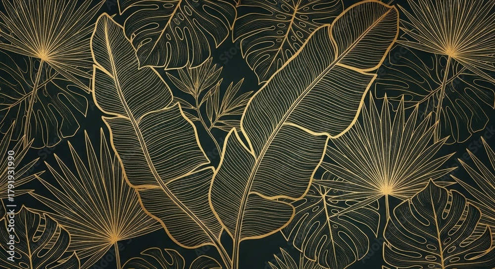 seamless pattern with trees