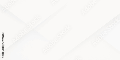 Abstract white paper texture with a grey shadow pattern, a blank sheet concept for business document template illustration