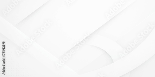 Blank white paper sheet template with a curled corner, shadow, and 3 D vector illustration for design and business document space