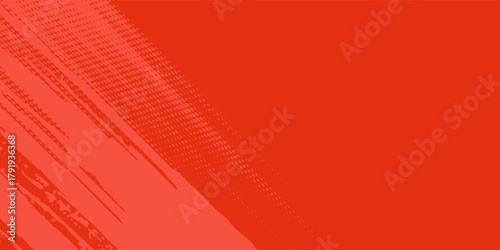 Dot white red wave light technology texture background. Abstract big data digital  art