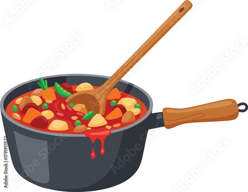 Hearty Stew Pot A Spoonful of Comfort and Flavor