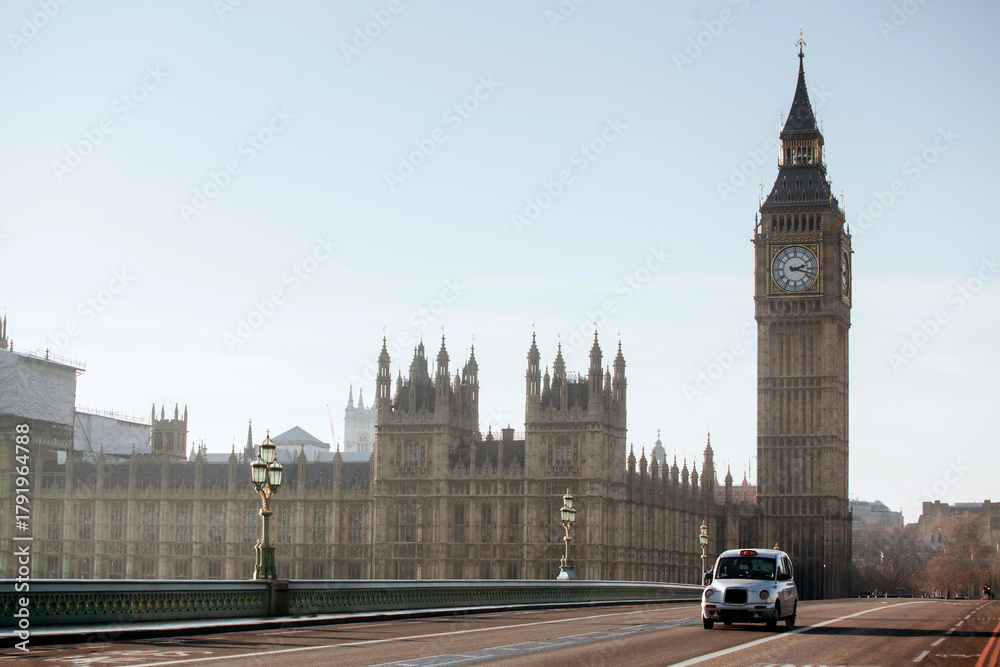 Fototapeta premium Big Ben and House of Parliament, London, United Kingdom