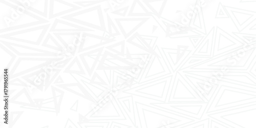 Abstract white background with a subtle geometric pattern of overlapping light gray triangles.