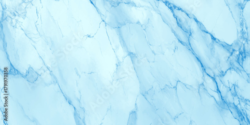 Vivid aqua cyan marble texture background with deep blue veining and glowing center for modern luxury design.