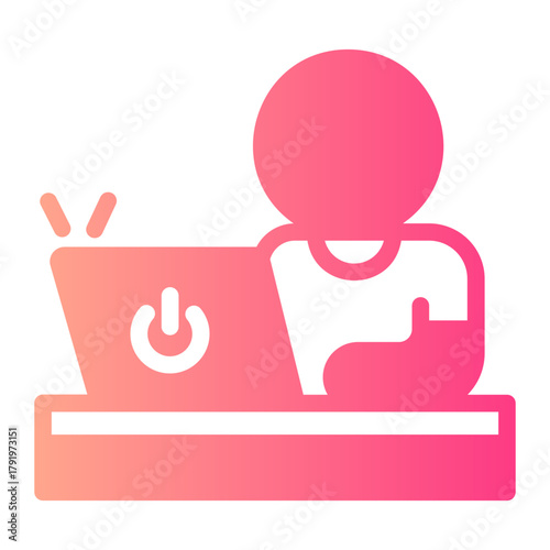 turn off gradient icon