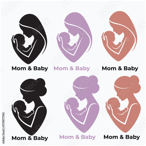 specila baby logo mom care