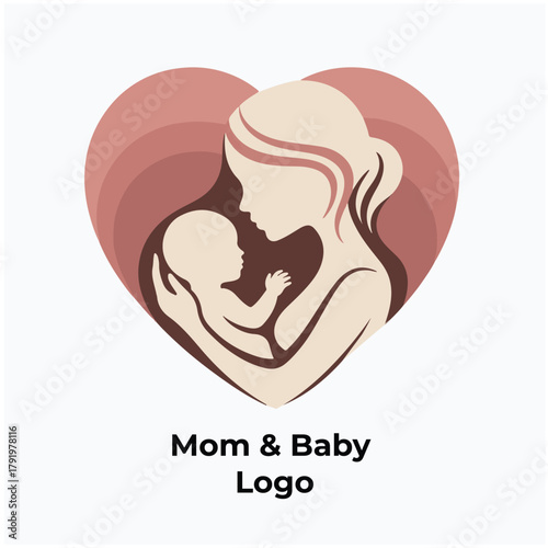 specila baby logo mom care