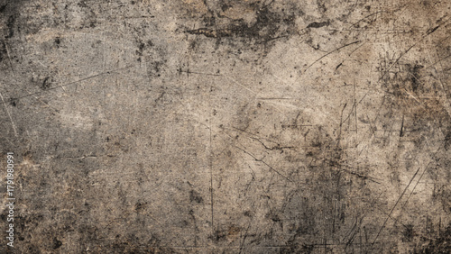 Distressed old grunge metal texture background with scratches and stains Vector, illustration.