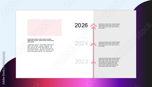 Modern Business Service Overview Presentation Slide with Layered Sphere Graphic
