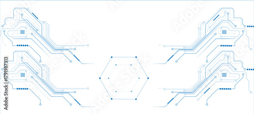 hand drawn vector illustration of an abstract background