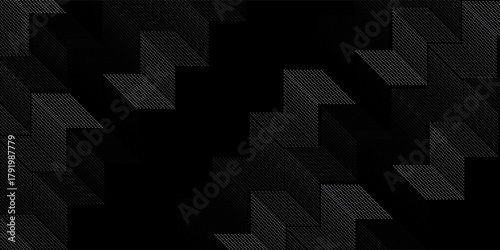 Black simple abstract background with dark concept simple modern abstract design