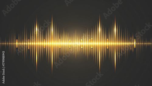 Sound Waveform Equalizer Digital Radio Vector background 