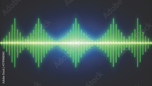 Sound Waveform Equalizer Digital Radio Vector background 