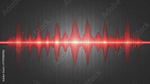 Sound Waveform Equalizer Digital Radio Vector background 
