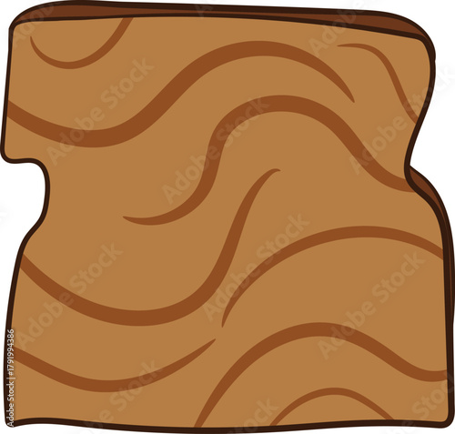 Wooden Sign Board with Nails Vector