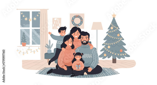 Festive Family Gathering A Joyful Christmas Celebration