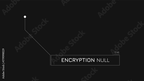 Hud Callout Frame Lines For Corporate Webinar Slide