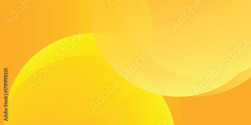 Modern abstract background orange and yellow gradations circle shape. vector illustration