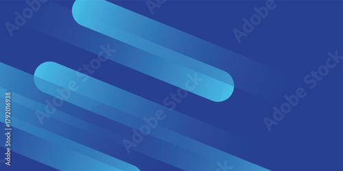 Abstract blue background with diagonal lines. Dynamic shapes composition. vector design technology eps10