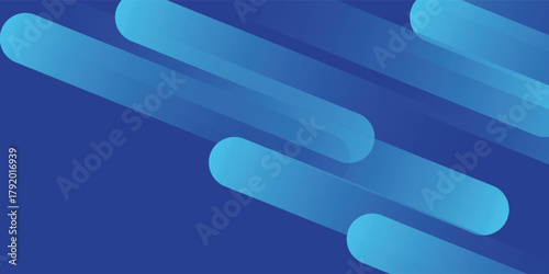 Abstract blue background with diagonal lines. Dynamic shapes composition. vector design technology eps10
