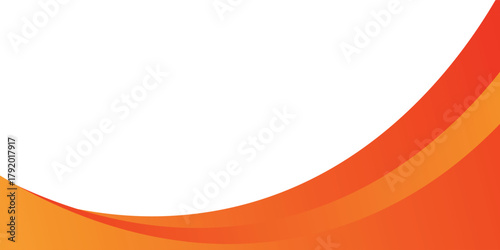 Abstract orange white banner background. Graphic design banner pattern background template eps10