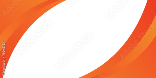 Abstract orange white banner background. Graphic design banner pattern background template eps10