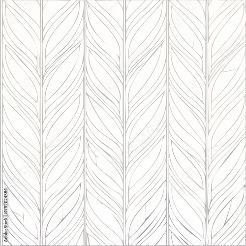 Cozy winter log cabin surrounded by snow-covered evergreen trees under a warm sunset sky, evoking a feeling of peace and tranquility in a picturesque natural landscape illustration