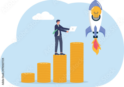 illustration of increasing engagement and attention from the market
