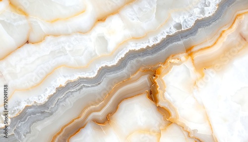 Close-up of striated stone surface with veining