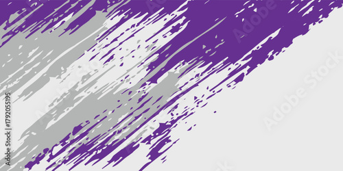 Abstract art using the main colors of purple, gray and white, with lines and small dots that create a sense of movement and energy that is free and natural. vecto business backdrop