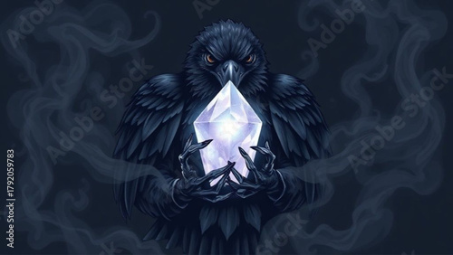 Angel wings vector illustration on black with heart design, suitable for tattoo, love, or Valentine's symbol