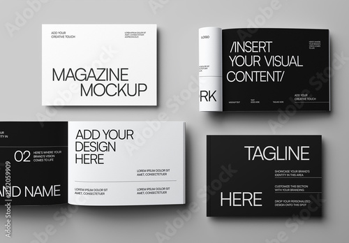 Open Landscape Magazine Mockup