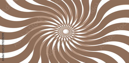 Brown abstract background with light of sunburst