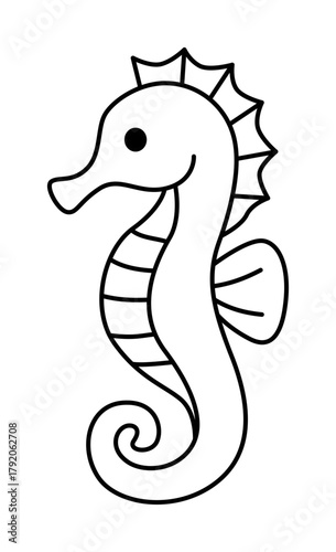 Seepferdchen Vektor Illustration