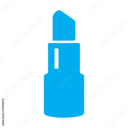 Blue Spiky Abstract Shape