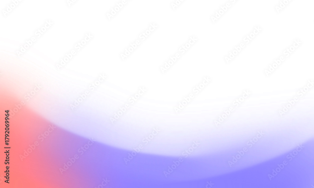 Fototapeta premium Abstract Blue and Pink Gradient Wave Border