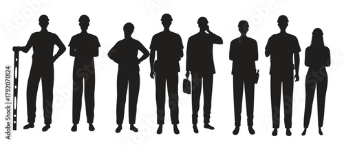 doctors medical students workers medics and nurses 